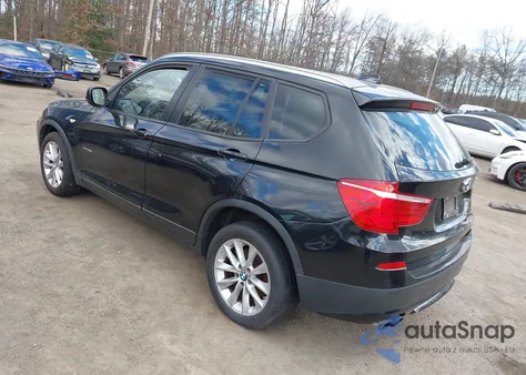 2013 BMW X3 xDrive28I из США, поврежденный, VIN 5UXWX9C55D0A20656